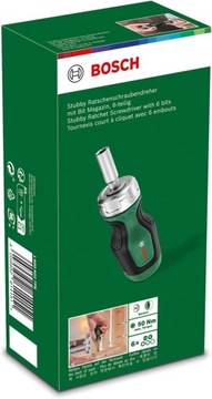 Отвертка Bosch Отвертка с храповым механизмом 1600A027PK