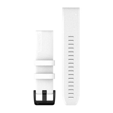 Garmin Pasek do zegarka QuickFit 22 - Biały silikonowy, 010-12901-01