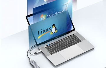 АДАПТЕР КОРПУСА ORICO USB-C КАРМАН ДЛЯ SSD-НАКОПИТЕЛЯ M.2 КАБЕЛЬ NVME 2-В-1 USB 3.2