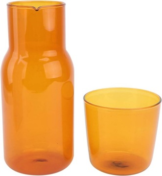 Karafka szklana 0,5l ze szklanką