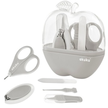 Большой косметический набор Akuku Apple, 6 предметов. в случае