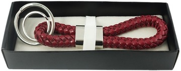 BRELOK DO KLUCZY MAZDA EKOSKÓRA CZERWONE ORYGINAŁ