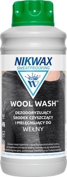 Nikwax WOOL WASH płyn pranie czyszczenie wełny, Merino WoolWash 1L - 1000ml