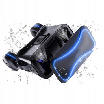 3D-очки VR + наушники + пульт дистанционного управления Bluetooth