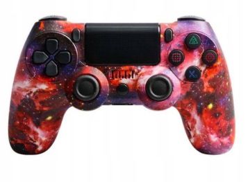 KONTROLER DO PS4 PAD DOUBLESCHOCK GALAKTYKA RED