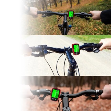 Велосипедный одометр, спидометр, велосипедный компьютер, водонепроницаемый, 22 функции