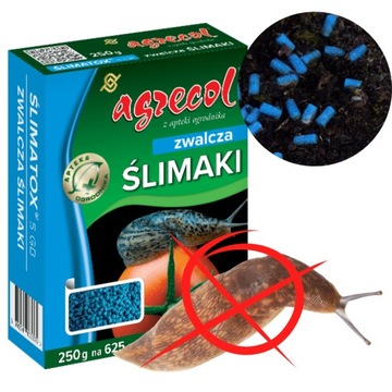 Środek na ślimaki ŚLIMATOX 5 GB mocny i skuteczny preparat granulki 1kg