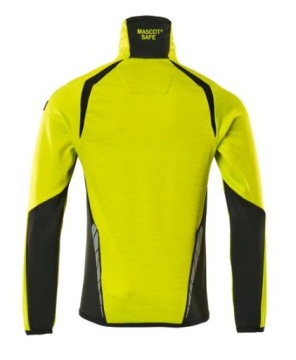 Bluza polarowa ACCELERATE SAFE żółty/czarny M