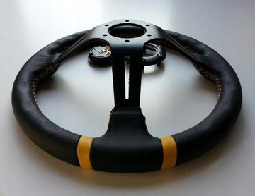 Спортивный руль DRIFTING DRIFT LEATHER OMP Momo