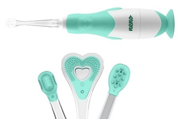 ЭЛЕКТРИЧЕСКАЯ ЗУБНАЯ ЩЕТКА NENO DENTI ДЛЯ КОНЧИКОВ ДЕСЕН ПЕРВЫХ ЗУБОВ