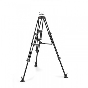 Statyw Pro Video Manfrotto Twin Alu środ. rozp.