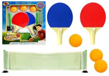Набор для настольного тенниса с сеткой для ракеток и мячами