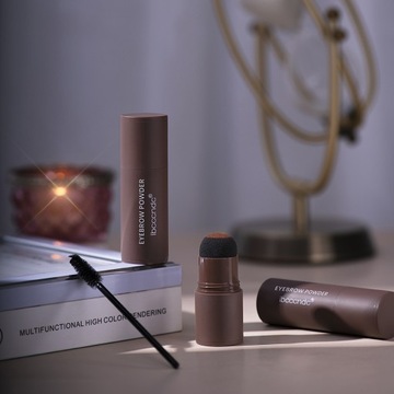 ПОРОШОК ДЛЯ ШТАМПОВ ДЛЯ БРОВЕЙ 24 ШАБЛОНА КОРИЧНЕВЫЙ B2