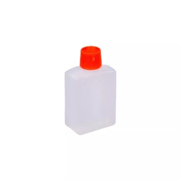PLASTIKOWE BUTELKI BUTELKA DO SOSU SOJOWEGO 15ml + NAKRĘTKI (100) RED PLAST