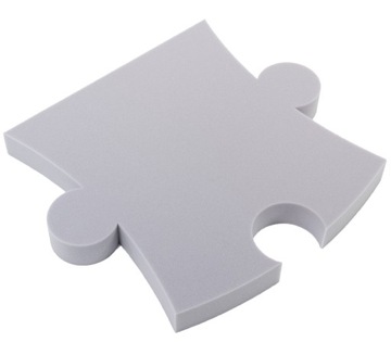 Puzzle 43,4x50/5cm akustyczne panele dekoracyjne POKÓJ DZIECIĘCY jasnoszary