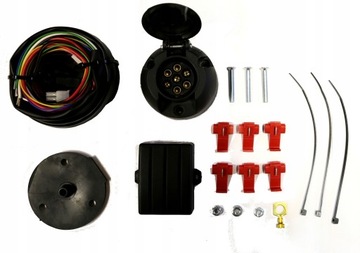 WIĄZKA Z MODUŁEM 7PIN MODUŁ DO HAK VW PASSAT B7