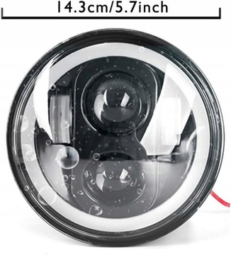 ФАРА МОТОЦИКЛА ПЕРЕДНЯЯ ФОНАРЬ H4 LED 5,75 дюйма