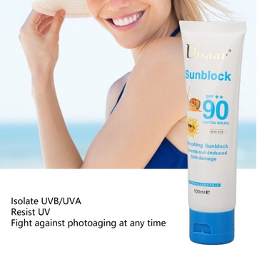 СОЛНЦЕЗАЩИТНЫЙ КРЕМ SPF90PA++ 100 МЛ