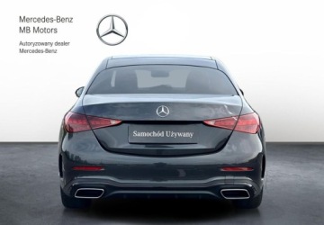 Mercedes Klasa C W206 Limuzyna 1.5 180 170KM 2025 Mercedes-Benz Klasa C SalonPL AMG Line CarPlay Android Auto Martwe Pole Ka, zdjęcie 3