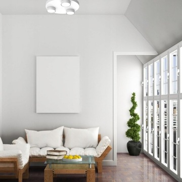 СВЕТОДИОДНЫЙ ПОТОЛОЧНЫЙ СВЕТИЛЬНИК КОЛЕСО GX53 ЛЮСТРА