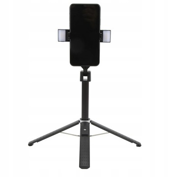 KIJEK DO SELFIE STICK uchwyt TRIPOD BLUETOOTH LAMPA LED STATYW PILOT RĄCZKA