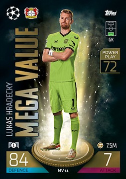 TOPPS_Match Attax Extra_UEFA 2022/23_MEGA VALUE_Hradecky_MV11