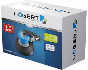 Hogert HT4R652 Пневматическая эксцентриковая шлифовальная машина