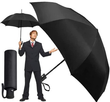 ХОРОШИЙ ЗОНТ ЗОНТ АВТОМАТИЧЕСКИ СКЛАДЫВАЮЩИЙСЯ ВОЛОКНО, БОЛЬШОЙ XL, УНИСЕКС, КРЫШКА