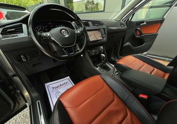 Volkswagen Tiguan II SUV 1.4 TSI 150KM 2017 Volkswagen Tiguan dsg navi PERFEKCYJNY bezwypadkowy virtual FULL LED, zdjęcie 17