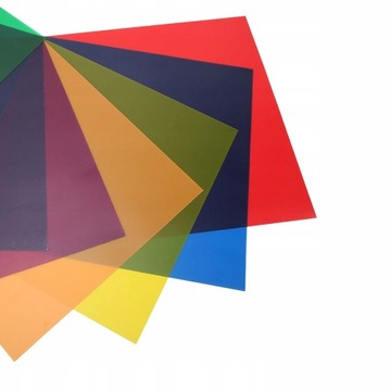 ZESTAW FOLIA Z FILTREM KOLORÓW KWADRATOWY