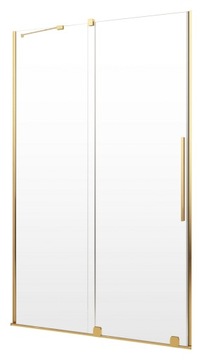 Drzwi złote RADAWAY Furo Gold DWJ 130x200 LEWE