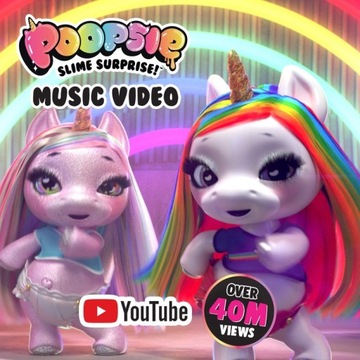 MGA Poopsie Surprise Magiczny Tańczący Jednorożec Unicorn 571162 Hit YT