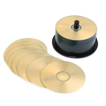 50 шт. 52X CD R пустые записывающие диски со шпинделем
