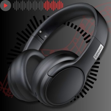 БЕСПРОВОДНЫЕ НАУШНИКИ LENOVO НАКЛОННЫЕ ИГРОВЫЕ НАУШНИКИ BLUETOOTH