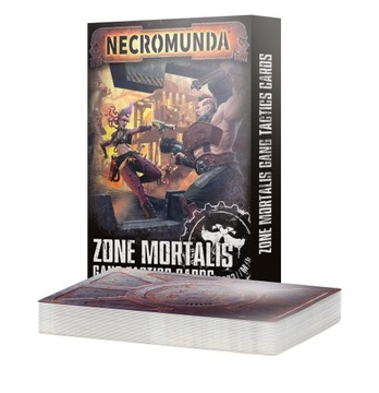 NECROMUNDA Zone Mortalis Gang Tactics Cards