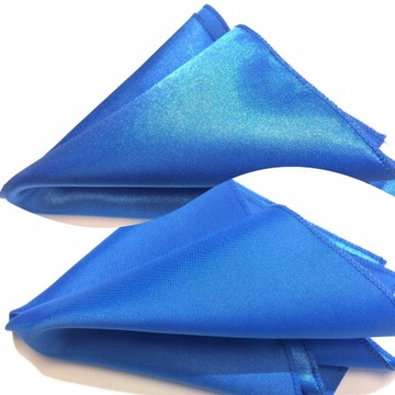 ГАЛСТУК-БАБОЧКА МУЖСКАЯ с ТРУБКОЙ - КАРМАН квадратный - васильковый