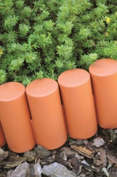 Садовый частокол Prosperplast IPAL5-R624 270 см x 24 см оранжевый