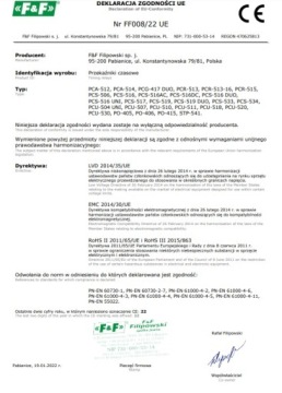 F&F 8-ФУНКЦИОНАЛЬНОЕ РЕЛЕ ВРЕМЕНИ PCS-506