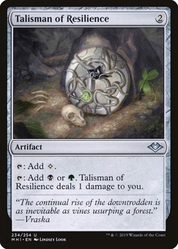 MtG: Talisman of Resilience (MH1)