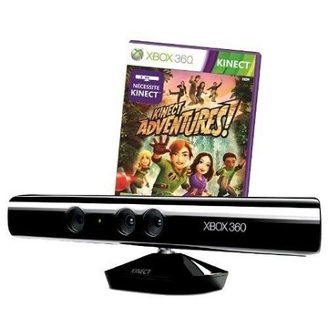 SENSOR RUCHU KINECT XBOX 360 + Kinect Adventures PL + karta kalibracyjna