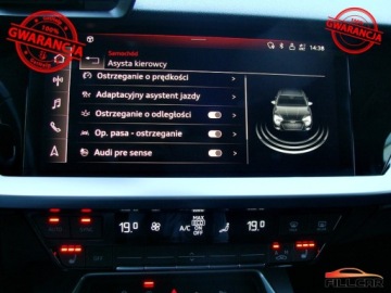 Audi A3 8Y Limousine 2.0 35 TDI 150KM 2022 Audi A3 Limousine A3 2.0 TDI Virtual Cockpit Klimatronik Serwis FULL LED, zdjęcie 25