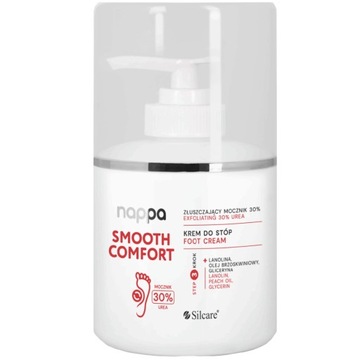 Silcare Nappa Soft Comfort Krem do stóp z mocznikiem 30% 250ml lanolina