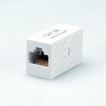 ROLINE Łącznik modularny beczka Kat.5e RJ45 UTP