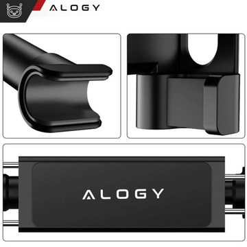 Автомобильный держатель на подголовник для автомобильного телефона и планшета Alogy 4–11 дюймов