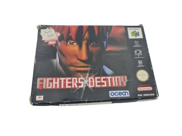 NINTENDO 64 FIGHTERS DESTINY KARTON BOX