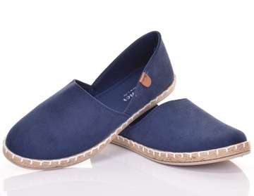 ЖЕНСКИЕ Эспадрильи, ЛЕГКИЕ, ТЕННИСНЫЕ КРОССОВКИ С ВЫРЕЗАМИ, ТЕМНО-СИНИЕ.