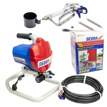 DEDRA DED7421 AGREGAT MALARSKI HYDRODYNAMICZNY 650