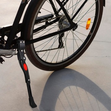 ПОДСТАВКА ДЛЯ НОГ РЕГУЛИРУЕМАЯ ПОДДЕРЖКА ДЛЯ ВЕЛОСИПЕДА ЗАДНЯЯ БОКОВАЯ ВЕЛОСИПЕДНАЯ АЛЮМИНИЯ