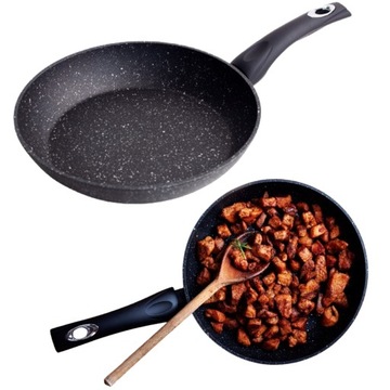 Patelnia indukcja gaz 26 cm nieprzywierająca Non-Stick Berretti Tivano