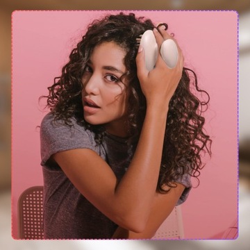 Розовая щетка для очистки кожи головы для мытья, мягкий силиконовый массажер.